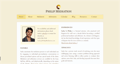 Desktop Screenshot of philipmediation.com