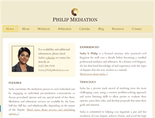 Tablet Screenshot of philipmediation.com